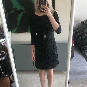 Old Navy Long Sleeve Knit Gray Dress Size XS